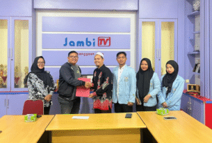 Tiga Mahasiswa KPI IAI Yasni Bungo Resmi Mulai PKL di Jambi TV