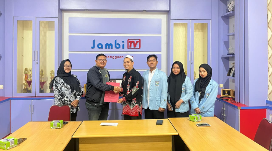 Tiga Mahasiswa KPI IAI Yasni Bungo Resmi Mulai PKL di Jambi TV